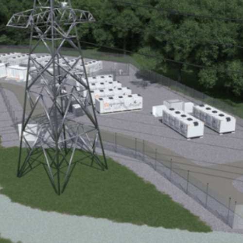 Coventry Battery Energy Storage Site For