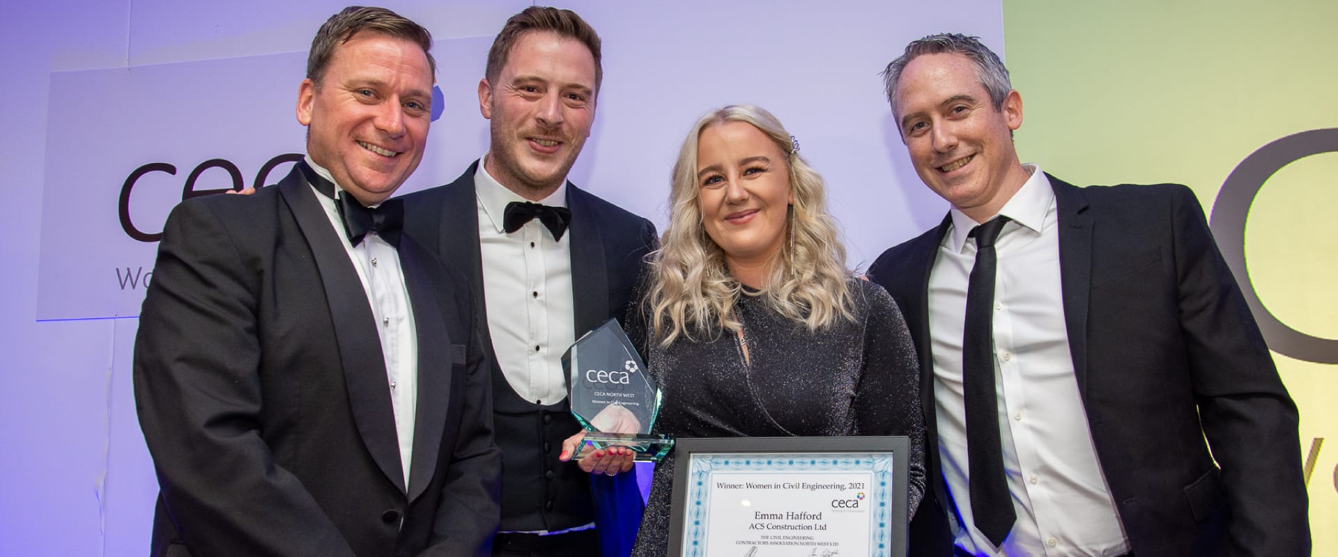 Emma Hafford wins CECA Women in Civil Engineering Award