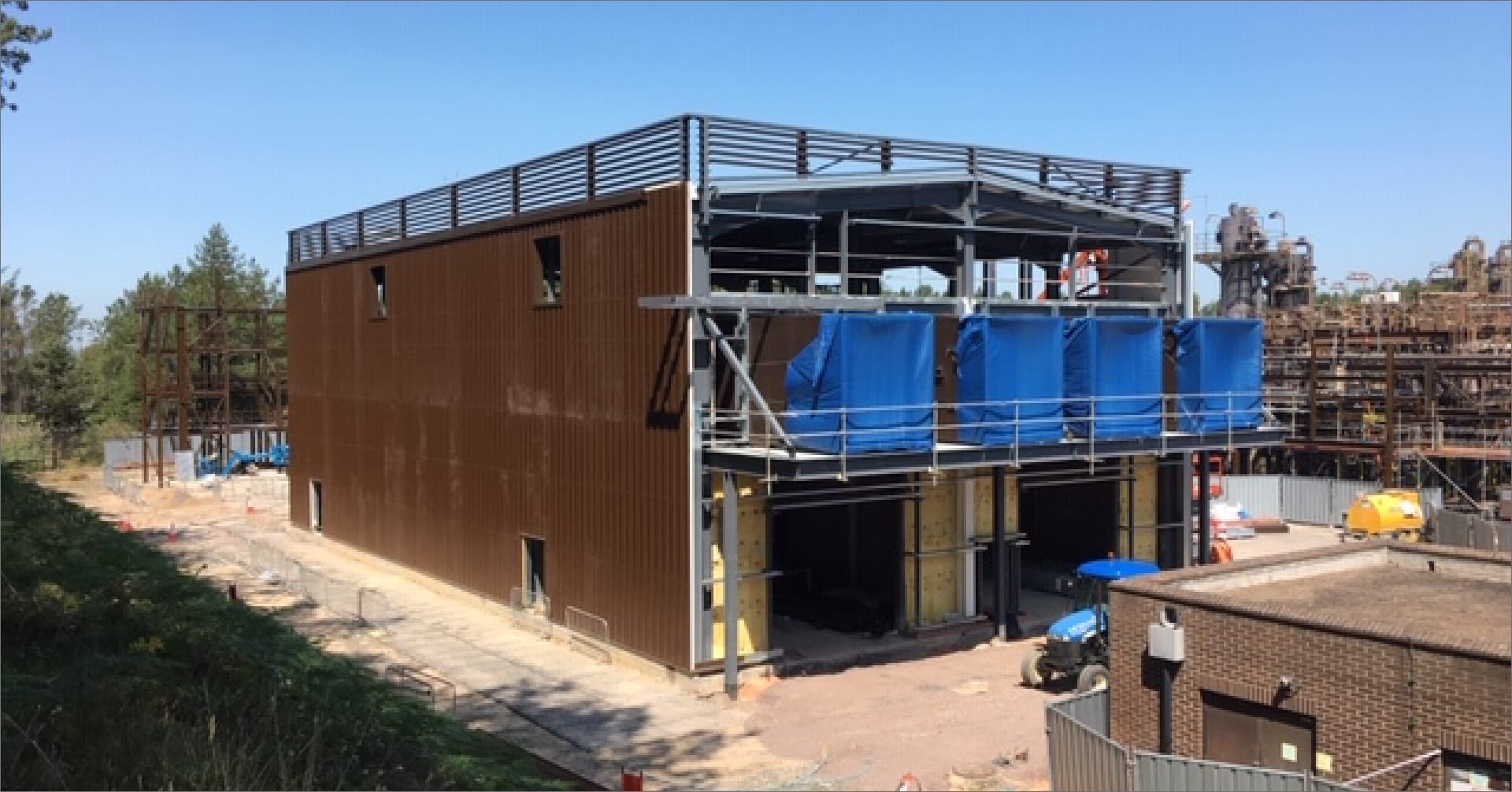 Engine Building & External Yard Construction For