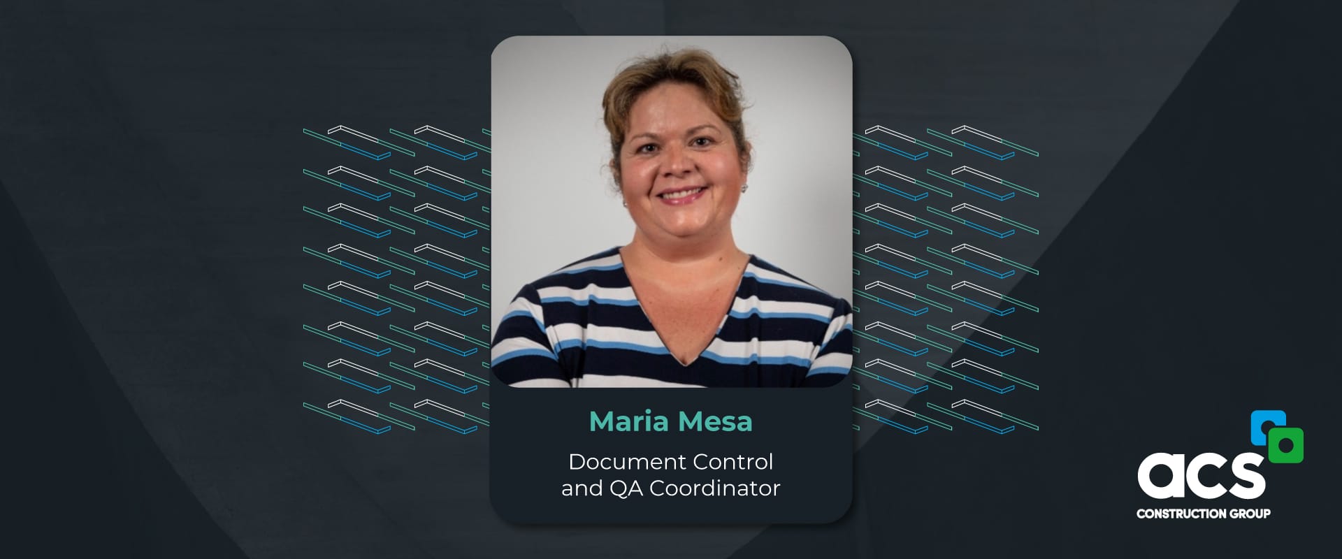 Meet Maria Mesa, our new Document Control and QA Coordinator